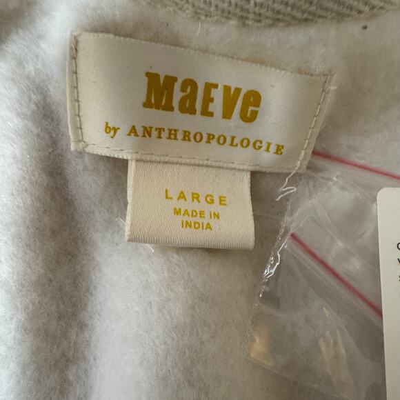 Anthropologie Maeve Embellished Collar Pullover Size L NWT - Picture 11 of 13